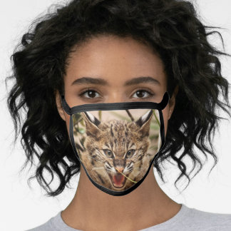 Bobcat Face Mask