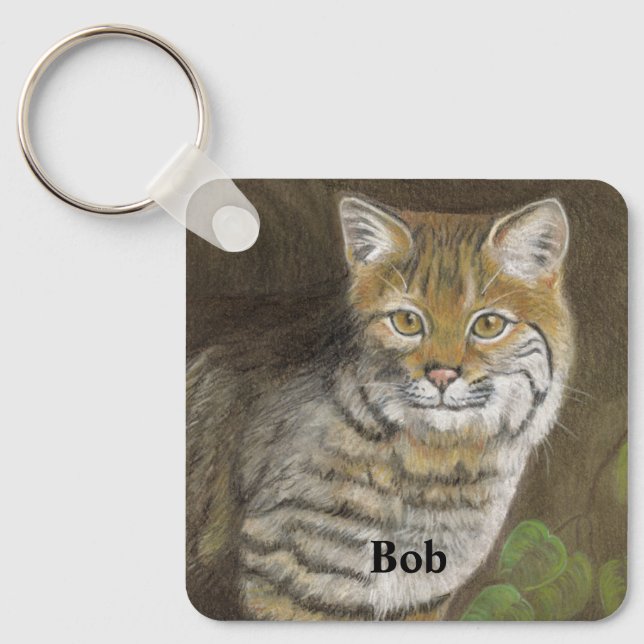 Bobcat Key Ring (Front)