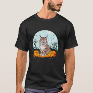 Bobcat Lovers Boys Girls Funny Halloween Costume P T-Shirt