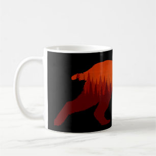 Bobcat Lynx Forest Tree Landscape Wilderness Sun Coffee Mug