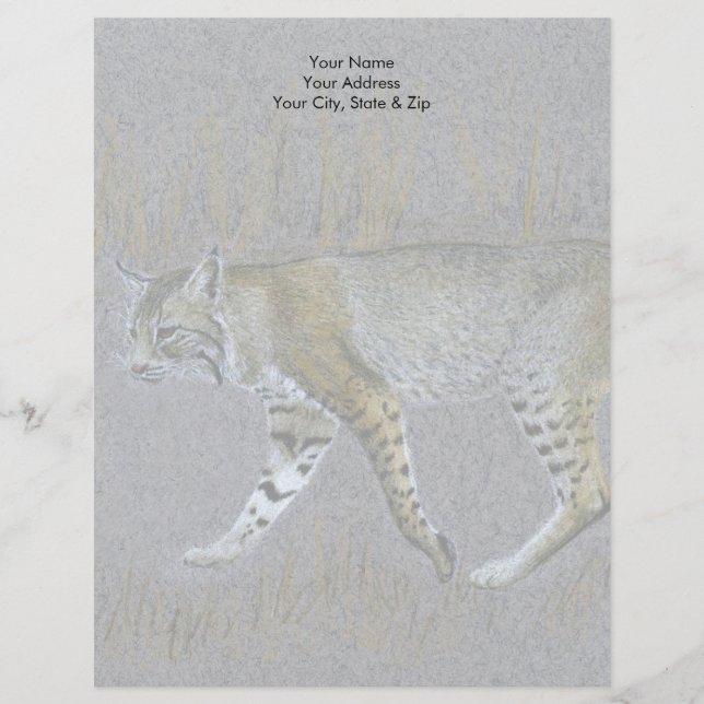 Bobcat Personalised Letterhead (Front)