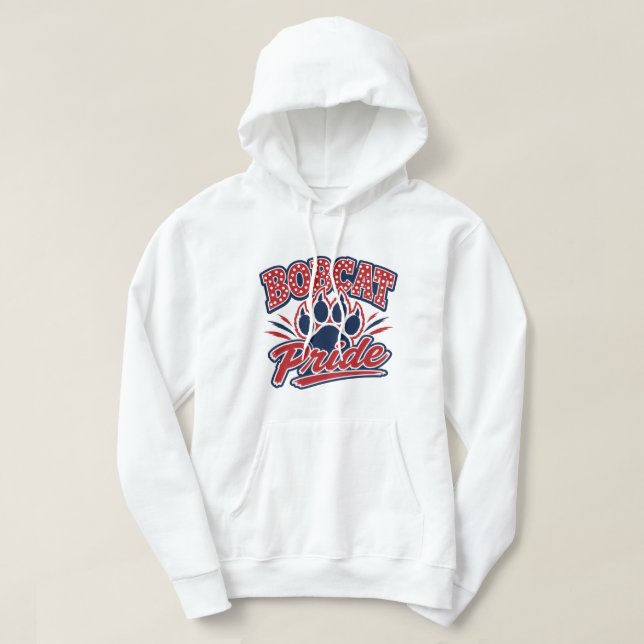 Bobcat Pride  Hoodie (Design Front)