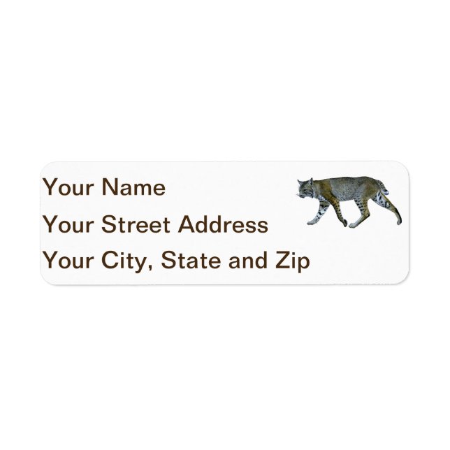 Bobcat Return Address Label (Front)
