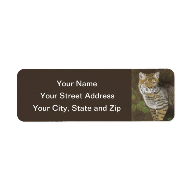 Bobcat Return Address Label (Front)