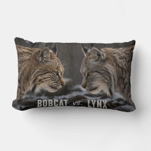 Bobcat vs. Lynx Lumbar Cushion