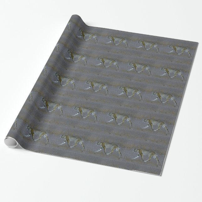 Bobcat Wrapping Paper (Unrolled)
