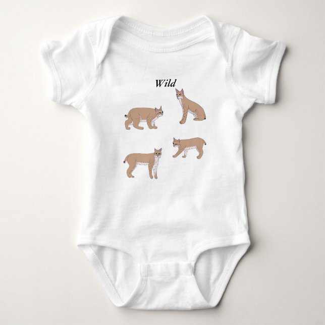 Bobcats Baby Bodysuit (Front)