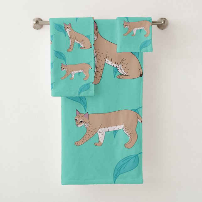 Bobcats Bath Towel Set (Insitu)