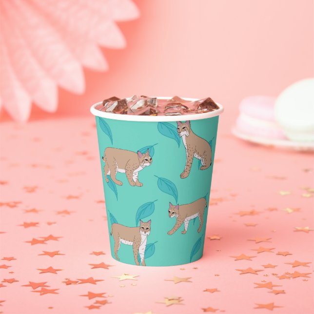 Bobcats Paper Cups (Insitu)