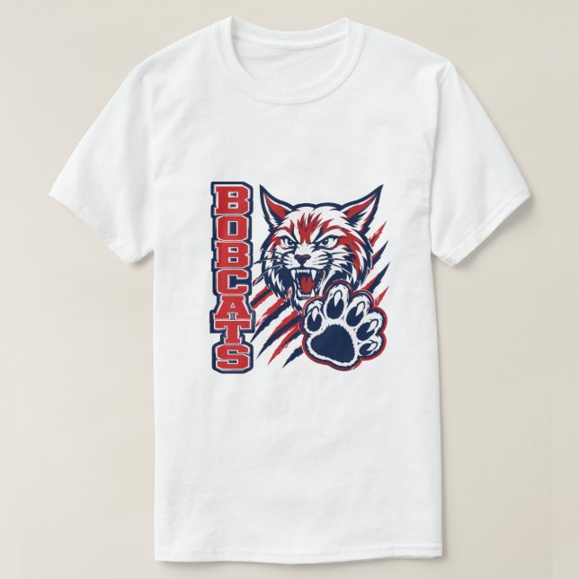Bobcats Pride  T-Shirt (Design Front)