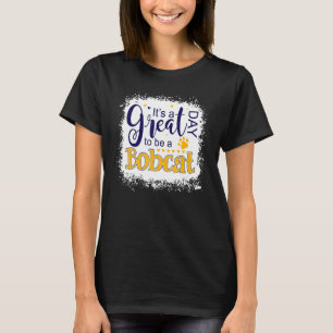Bobcats School Sports Fan Cat Teacher Appreciatio T-Shirt