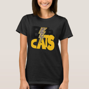 Bobcats School Sports Fan Team Spirit Mascot T-Shirt