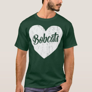 Bobcats School Sports Fan Team Spirit Mascot T-Shirt