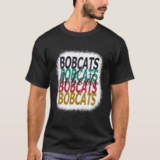 Bobcats Teacher School Sports Fan Team Spirit Blea T-Shirt