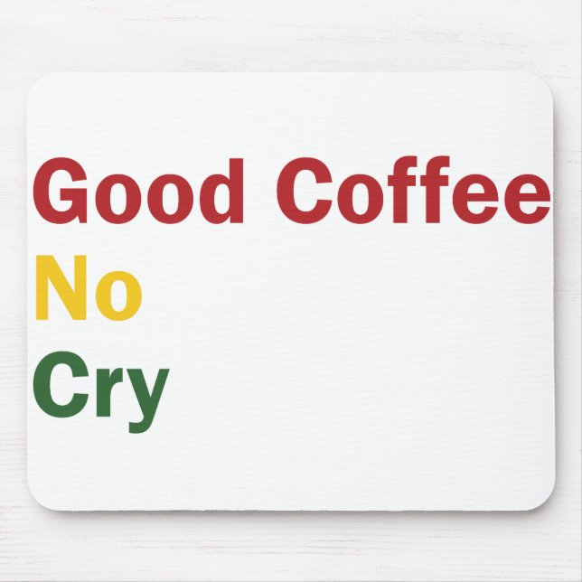 BobCoffee Mouse Pad (Front)