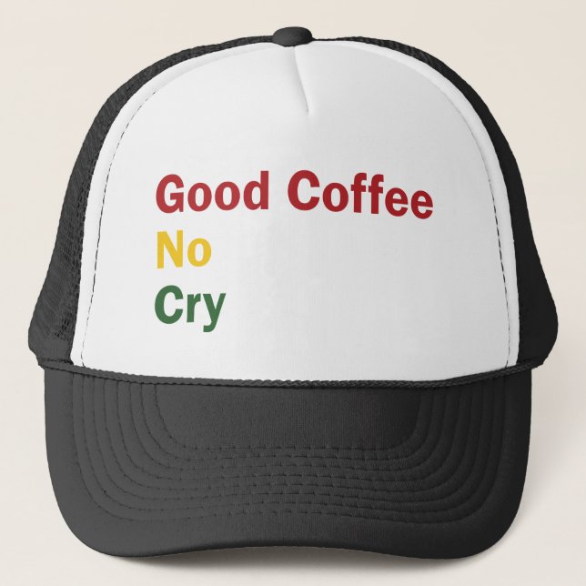 BobCoffee Trucker Hat (Front)