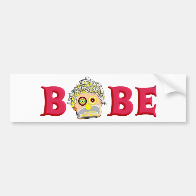 Bobe Bumper Sticker (Front)