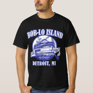 Boblo Island, Detroit Michigan (vintage look) T-Shirt