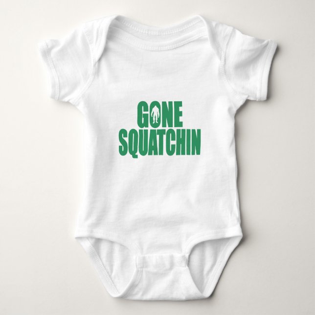 Bobo GONE SQUATCHIN Shirt FindingBigfoot (Front)