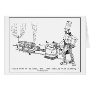 Bob's BBQ Cartoon Card