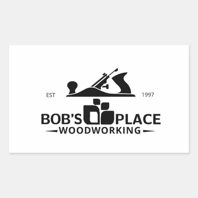 Bob's Place Logo sticker (Front)