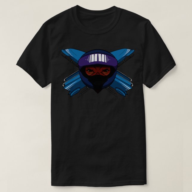Bobsledding Devil T-Shirt (Design Front)