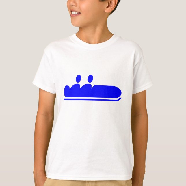 Bobsleigh - Blue T-Shirt (Front)