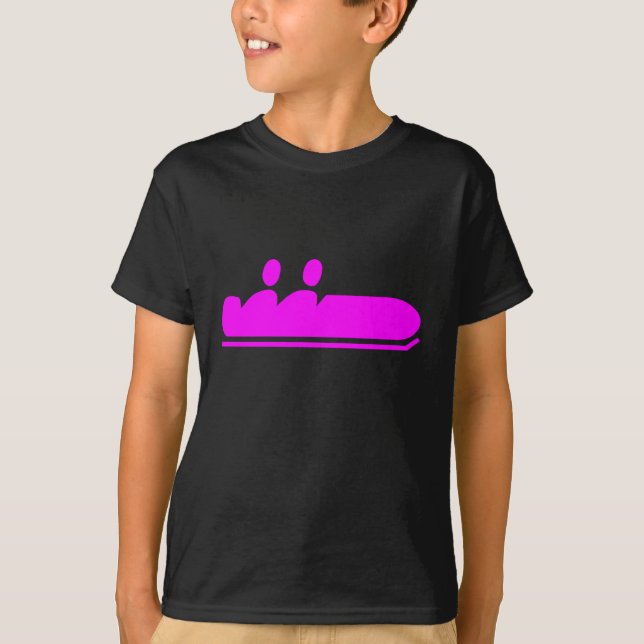 Bobsleigh - Magenta T-Shirt (Front)