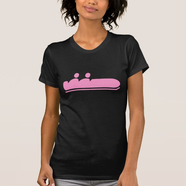 Bobsleigh - Pink T-Shirt (Front)