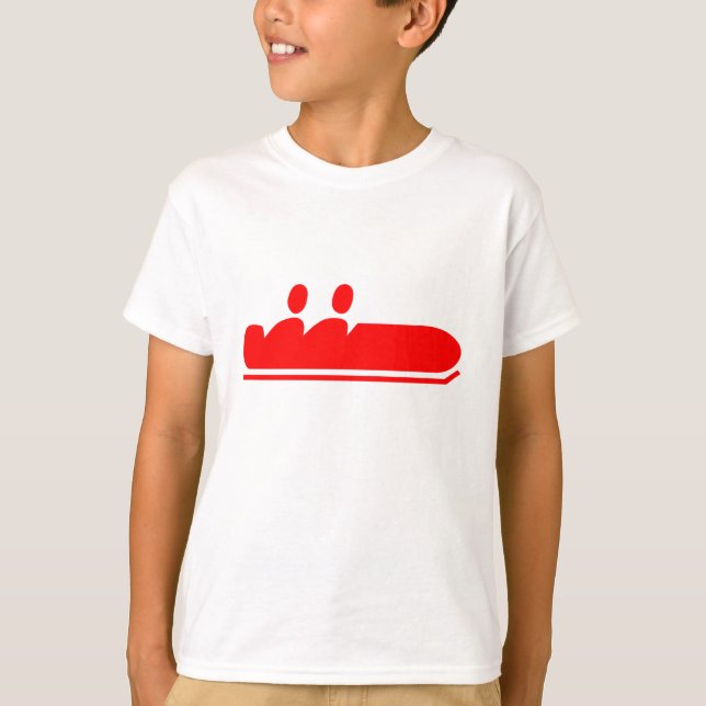 Bobsleigh - Red T-Shirt (Front)