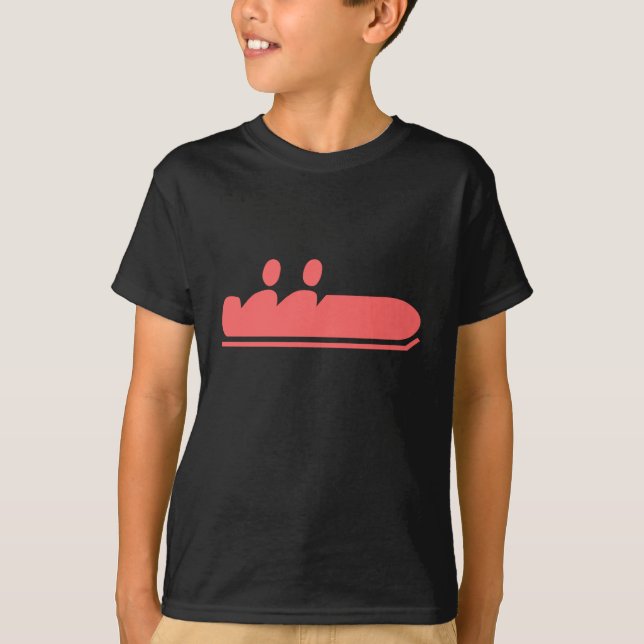 Bobsleigh - Tropical Pink T-Shirt (Front)