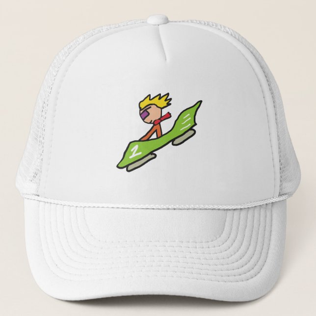 Bobsleigh Trucker Hat (Front)