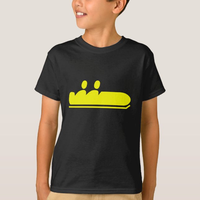 Bobsleigh - Yellow T-Shirt (Front)