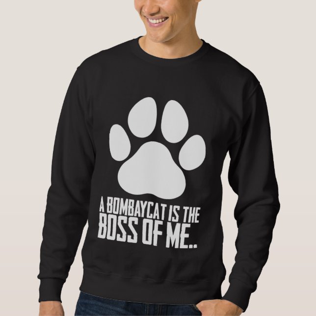 Bobtail  Bobtail cat  Bobtail mom  3 Sweatshirt (Front)