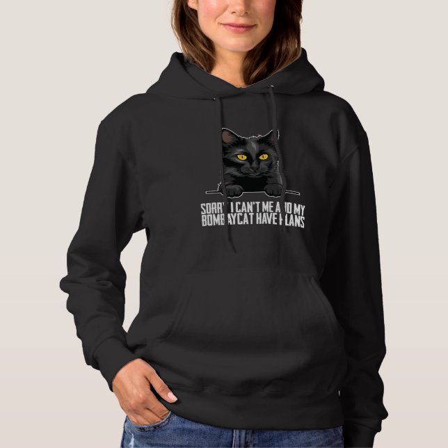Bobtail  Bobtail cat  Bobtail mom Hoodie (Front)