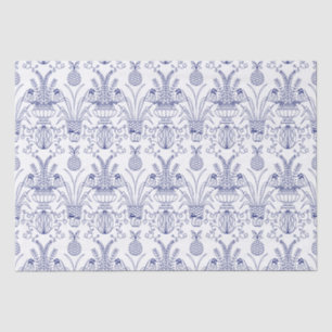 Bobwhite Damask Tissue Paper Blue