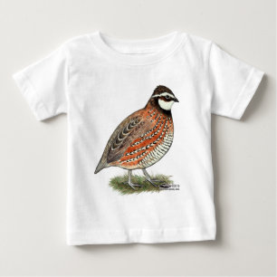 Bobwhite Quail Rooster Baby T-Shirt