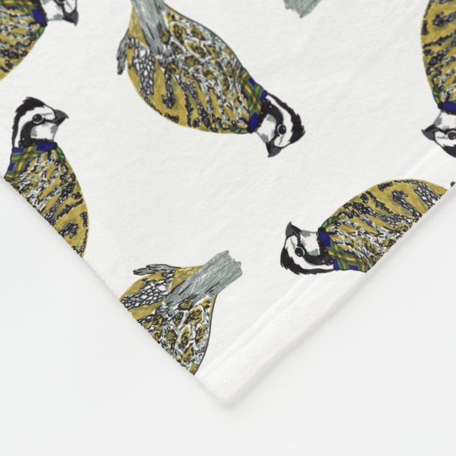 Bobwhite Toss Blanket (Corner)