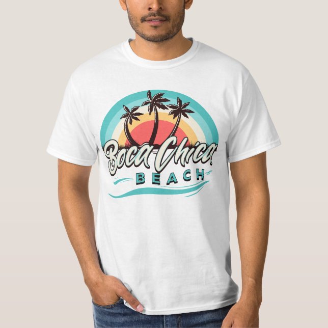 Boca Chica Beach T-Shirt (Front)