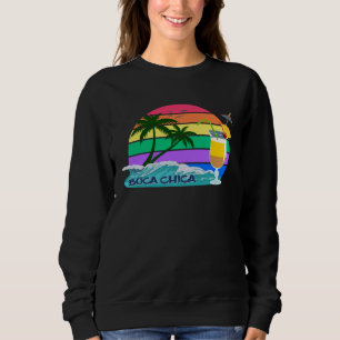 Boca Chica Palms Dominican Republic Caribbean  Sou Sweatshirt