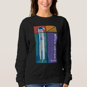 Boca Chica Texas Starship Cool Retro 1 Sweatshirt