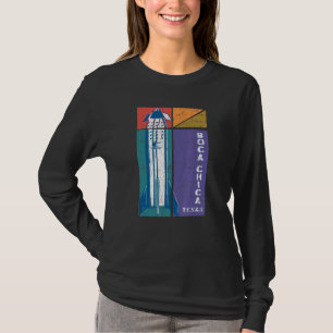 Boca Chica Texas Starship Cool Retro 1 T-Shirt