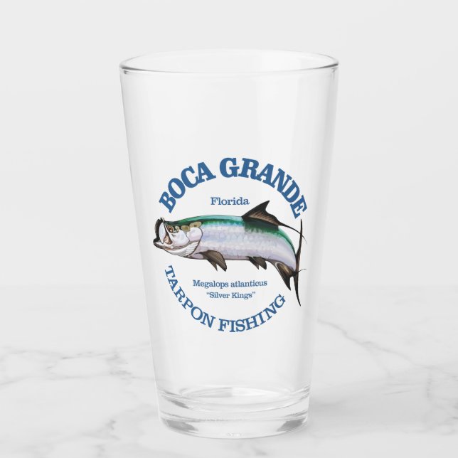 Boca Grande (Tarpon) Glass (Front)