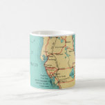 Boca Grande Useppa Island Florida Map Coffee Mug<br><div class="desc">A rare vintage postcard map of southwest Florida showing Boca Grande on Gasparilla Island and Useppa Island. We've repurposed it on a mug for you!</div>