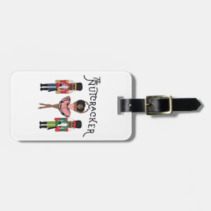 Boca Raton Black Nutcracker Funny Christmas  Luggage Tag