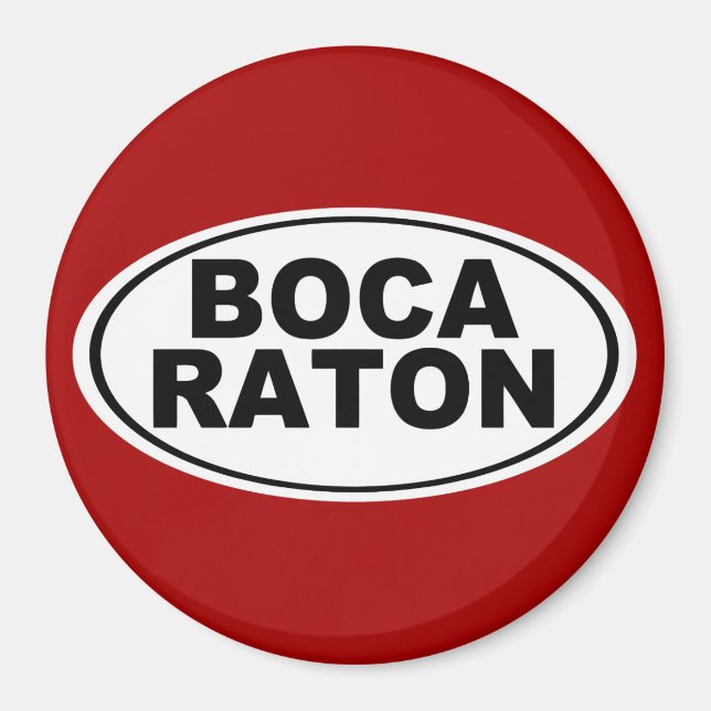 Boca Raton Florida Magnet (Front)