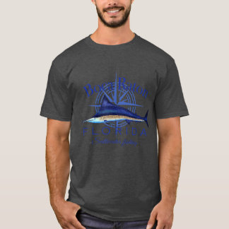 Boca Raton Florida Sailfish Billfish Saltwater Fis T-Shirt