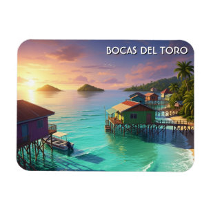 Bocas Del Toro Panama Travel Magnet