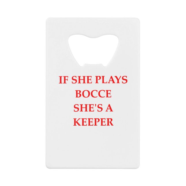 BOCCE (Front)