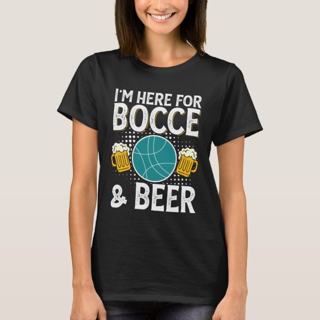 Bocce Ball Bocce Player  13 T-Shirt (Front)